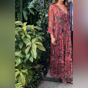 Anthropologie long sleeve dress